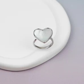 Кольцо PEARL HEART